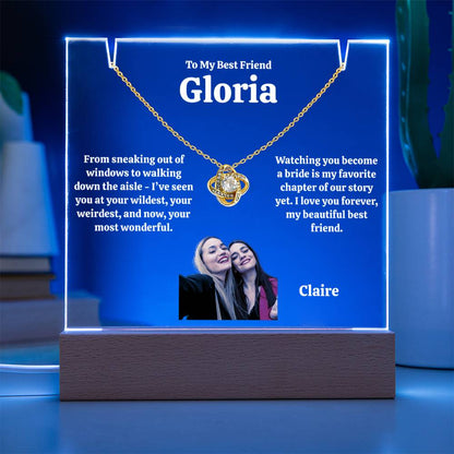 Personalized Bridesmaid to Bride Gift Set - My Wedding Journey